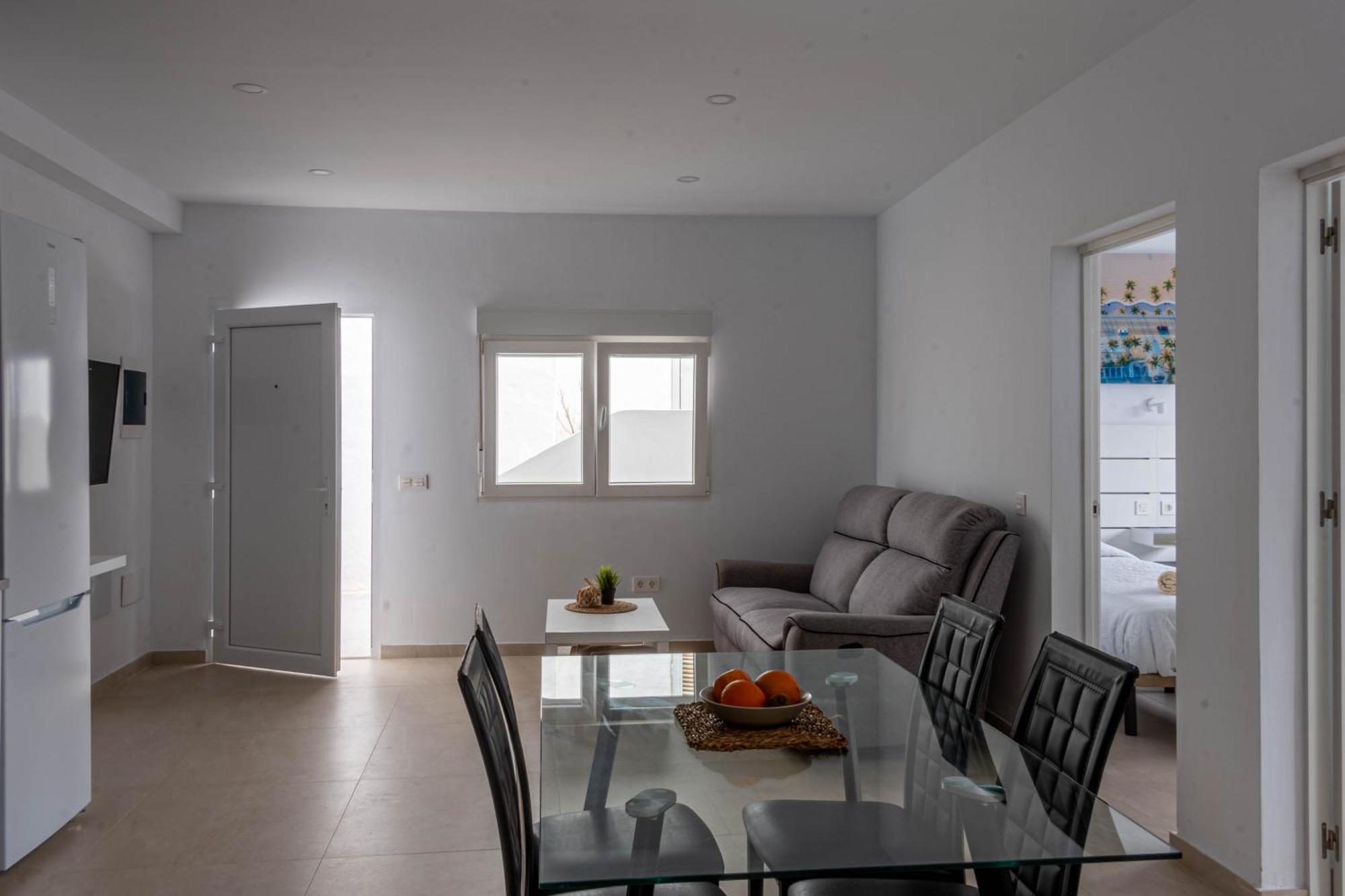 Kiposhi Beach Apartments Punta Mujeres อาริอา ภายนอก รูปภาพ