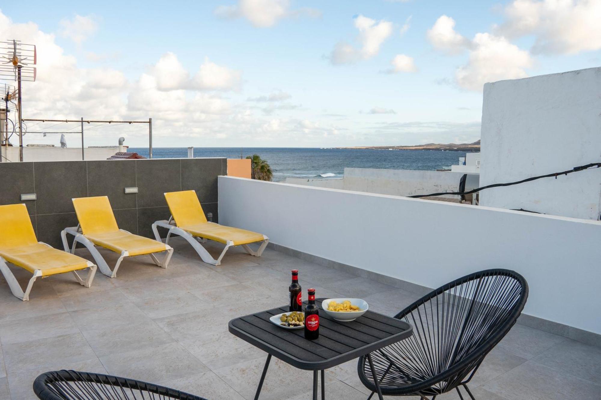 Kiposhi Beach Apartments Punta Mujeres อาริอา ภายนอก รูปภาพ