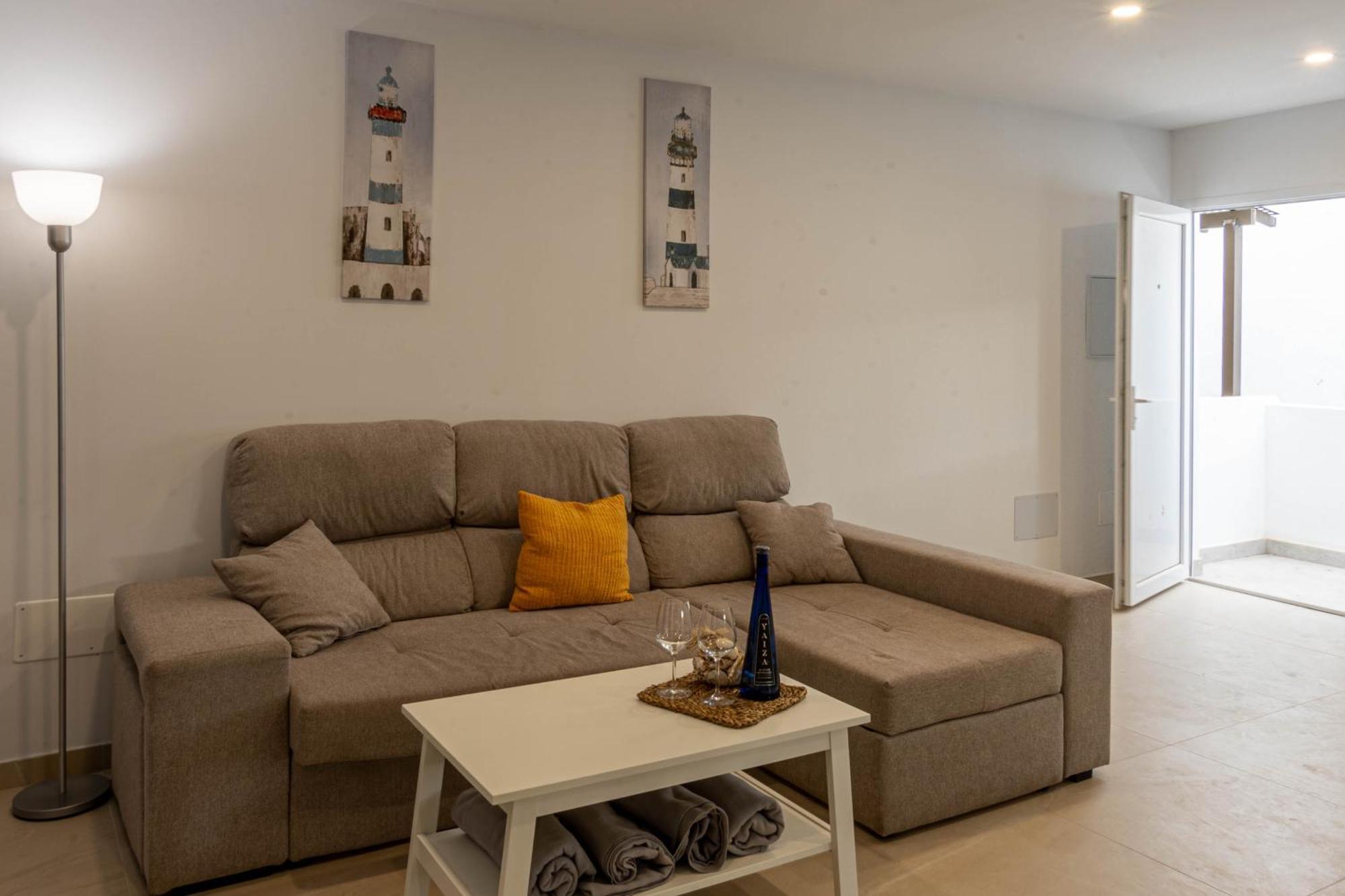 Kiposhi Beach Apartments Punta Mujeres อาริอา ภายนอก รูปภาพ