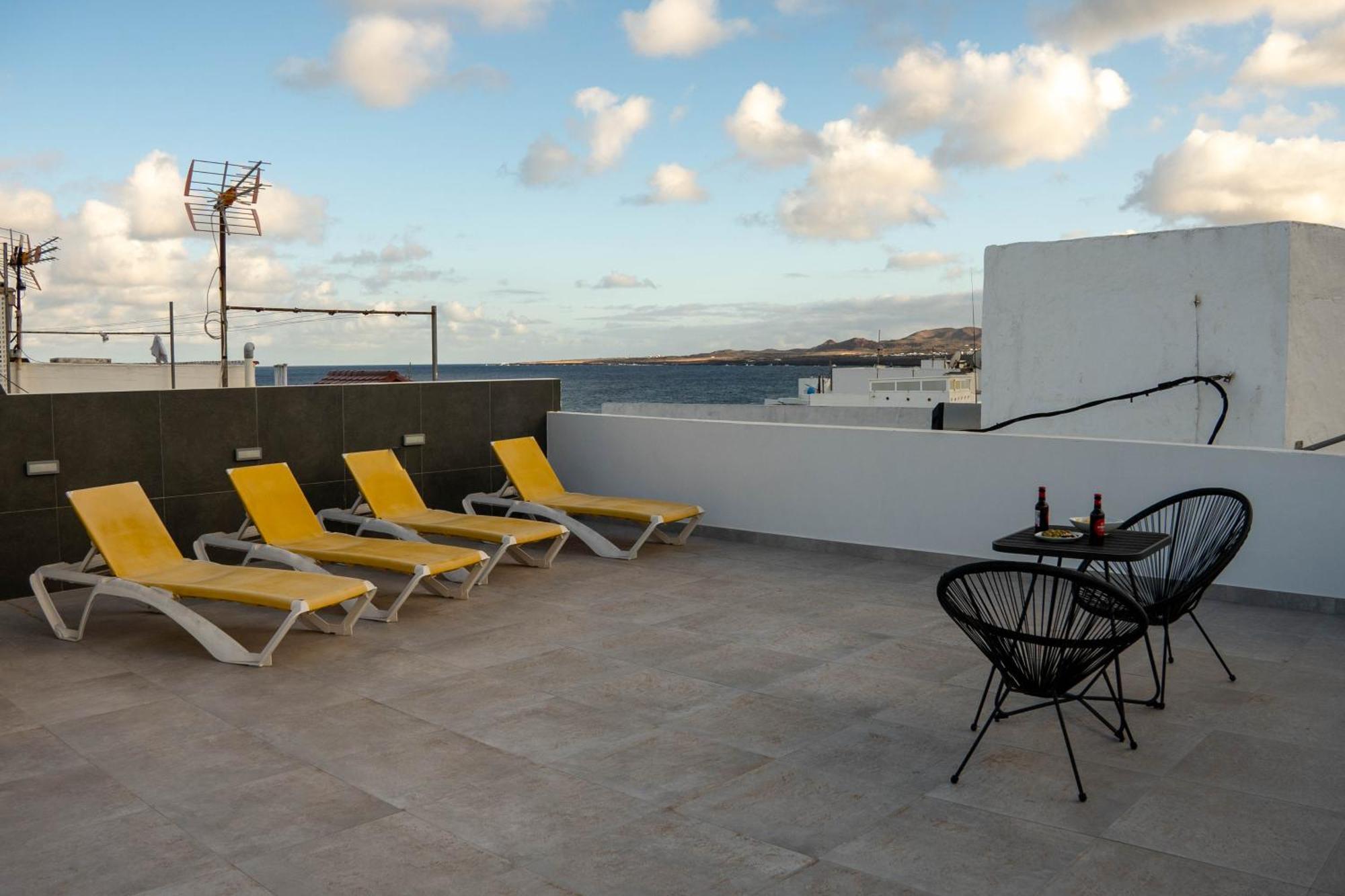 Kiposhi Beach Apartments Punta Mujeres อาริอา ภายนอก รูปภาพ