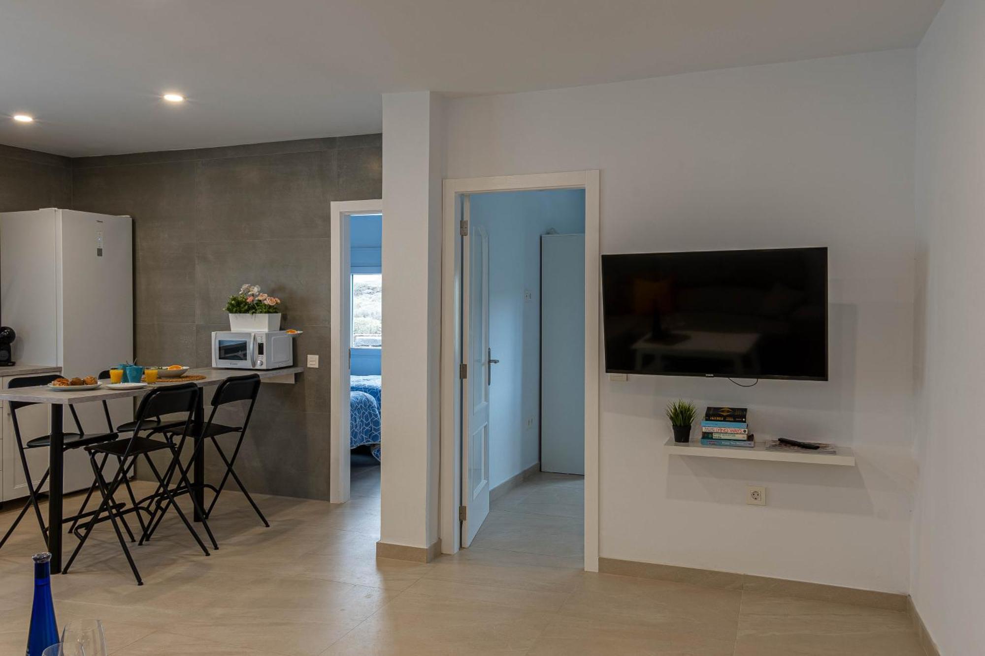 Kiposhi Beach Apartments Punta Mujeres อาริอา ภายนอก รูปภาพ
