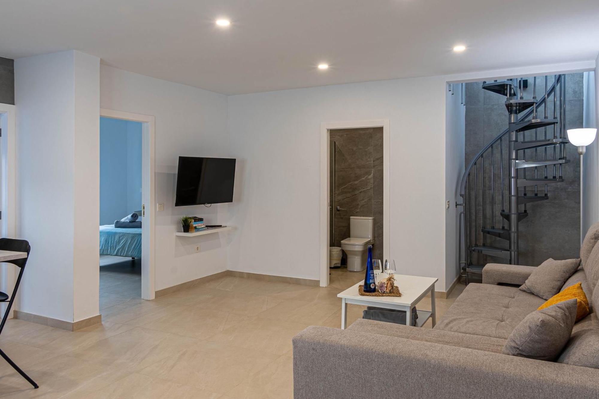 Kiposhi Beach Apartments Punta Mujeres อาริอา ภายนอก รูปภาพ