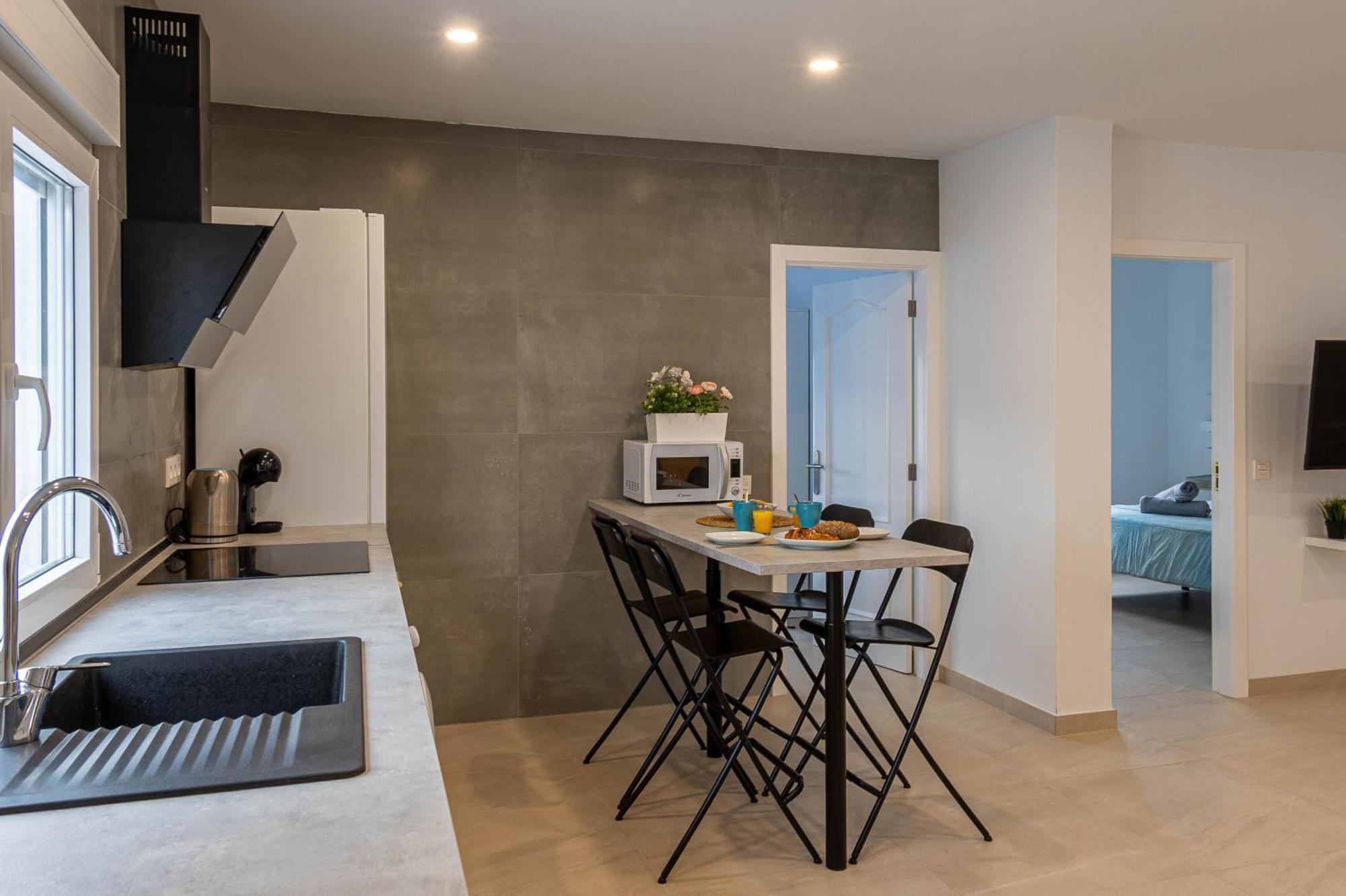 Kiposhi Beach Apartments Punta Mujeres อาริอา ภายนอก รูปภาพ